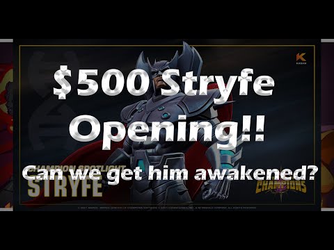 Massive $500 Stryfe Opening!!! + three 6 stars! Can we awaken this absolute power house!?!