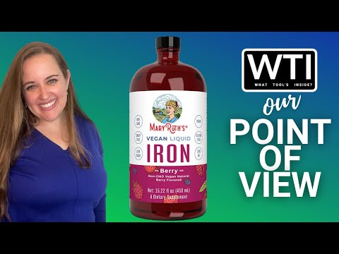 MaryRuth Organics Iron Supplements - WTI product video review