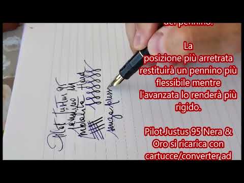 PILOT JUSTUS 95 - Luigi Barbato - Circolo Stilografico Romano
