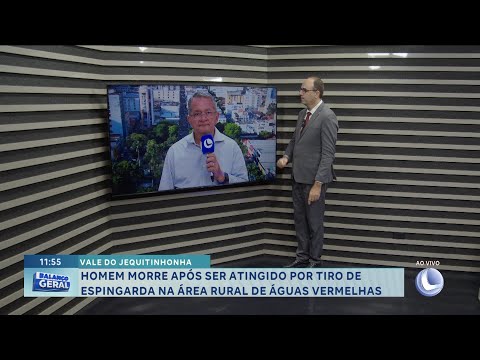Homem morre após ser atingido por tiro de espingarda na área rural de Águas Vermelhas.