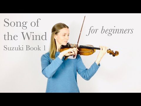 Song of the Wind, Suzuki Book 1 - in performance tempo!