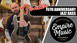 Video thumbnail for Fender 75th Anniversary Jazz Bass - EMPIRE MUSIC by Empire Music