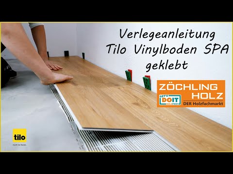 Verlegeanleitung Tilo Vinylboden SPA vollflächig verkleben