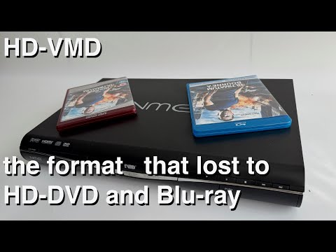 HD-VMD - Versatile Multilayer Disc - the 3rd HD movie format after Blu-ray and HD-DVD