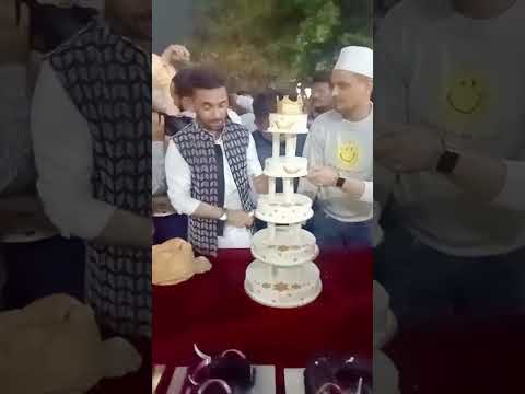 Najib Mullah Ka M Gate Par Birthday 🎂 Cake Kaata Gaya Salim Qureshi Or  Shiv Sena Rajan Kine 🛺 Union