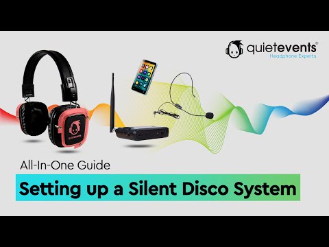 All-In-One Guide to Setting Up Silent Disco Equipment