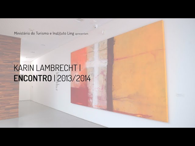 Karin Lambrecht | A palavra do artista | Acervo permanente do Instituto Ling