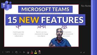 Top 15 NEW features in Microsoft Teams // Includes Desktop, Web, Mac a