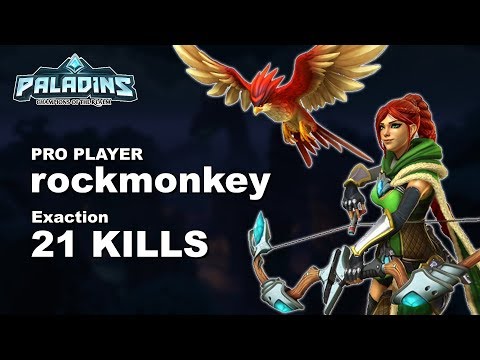 rockmonkey Cassie 21 KILLS!! Paladins Pro (Envy) Ranked Gameplay 1440p High Quality Video