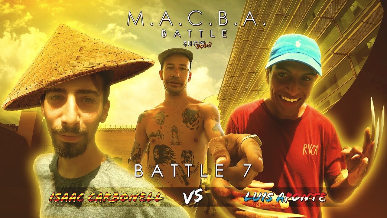 MACBA Battle Show: Luis Aponte vs Isaac Carbonell