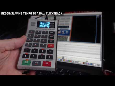 RK008 Clicktrack DAW (reason) Sync Example