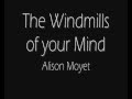 Windmills of Your Mind Alison Moyet - Lyrics ...