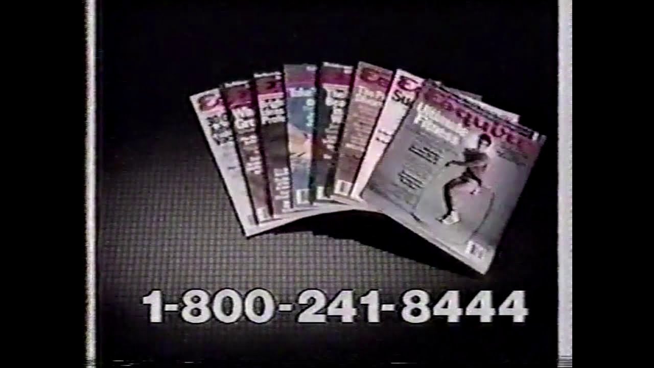 Esquire Magazine Commercial