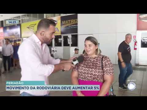 FERIADÃO: A RODOVIÁRIA DE GOIÂNIA DEVE TER UM AUMENTO DE 5% DE PESSOAS NESSE FERIADO