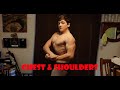 CHEST AND SHOULDER WORKOUT | Life of a 16 Year Old Bodybuilder