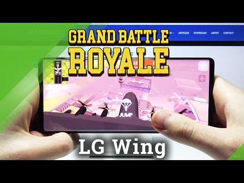 Grand Battle Royale on LG WING – Gaming Test