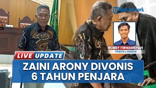 Divonis 6 Tahun Bui, Zaini Arony Mantan Bupati Lombok Barat Terbukti Korupsi Lahan LCC