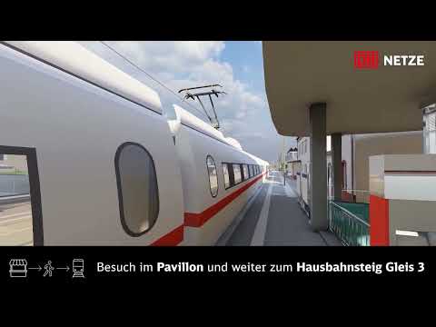 Visualisierung des Bahnhofs Pinneberg nach den Modernisierungsarbeiten – Teil 2/4