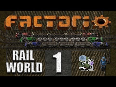Factorio [0.17] - Rail World Ep. 1 - Ready, steady, go!