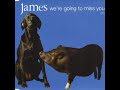 James - We're Going To Miss You (single version)