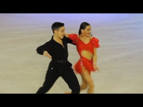 Rose MARQUEZ & Matheo RECIO - Coupe de France, Vénissieux 2024, Finale Juniors Latine (Samba)