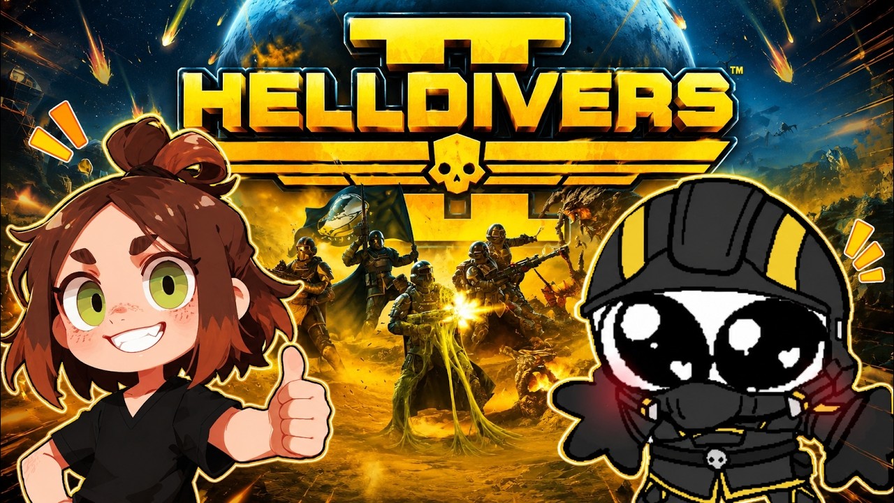 Кооператив с друзьяшками | Играем в Helldivers 2 #1