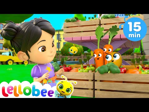 Harvest Festival 🌾| Lellobee City Farm | Kids Songs | Moonbug Mornings 🌞