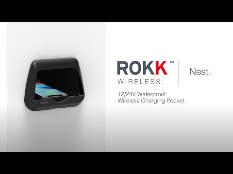 Scanstrut ROKK Wireless - Nest 12/24V Waterproof Wireless Phone Charging Pocket