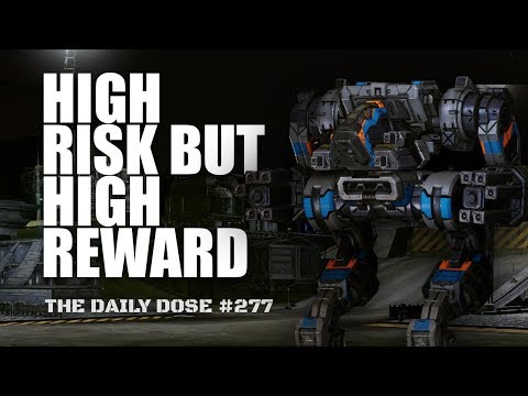 Risky Close Range Nova with 10 Heavy Small Lasers & Light MG- Mechwarrior Online The Daily Dose #277