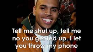 Chris Brown - Talk That Shit