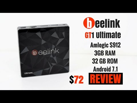 Powerful TV Box Beelink GT1 Ultimate  Amlogic S912 3GB RAM 32GB   REVIEW