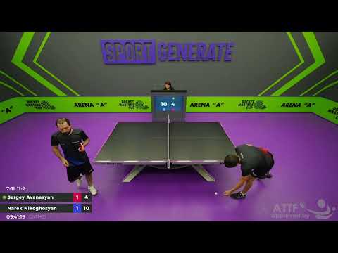 Table Tennis | S.Avanesyan - N.Nikoghosyan | 16.10.2025 09:30 (CET) | RMC 31588686