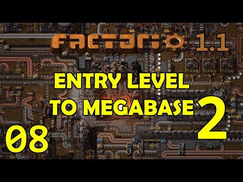 BASIC OIL PRODUCTION SETUP - Factorio 1.1 - Entry Level To Megabase 2! - Let's Play Tutorial! Ep 8