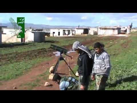 استهداف  قوات النظام من قبل لواء النصر في كفر نبودة في محافظة حماة