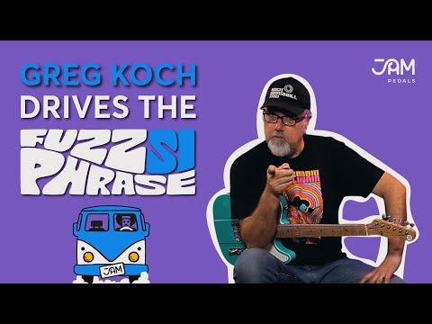 Greg Koch Fires Up the Fuzz Phrase Si | JAM pedals
