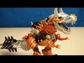 TRANSFORMERS 4 GRIMLOCK VOYAGER CLASS AGE OF EXTINCTION VIDEO TOY REVIEW