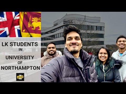 Shocking insights from Sri Lankan students at Northampton Uni 🇬🇧 | Sinhala Vlog 🇱🇰 | The Ceyon Trio