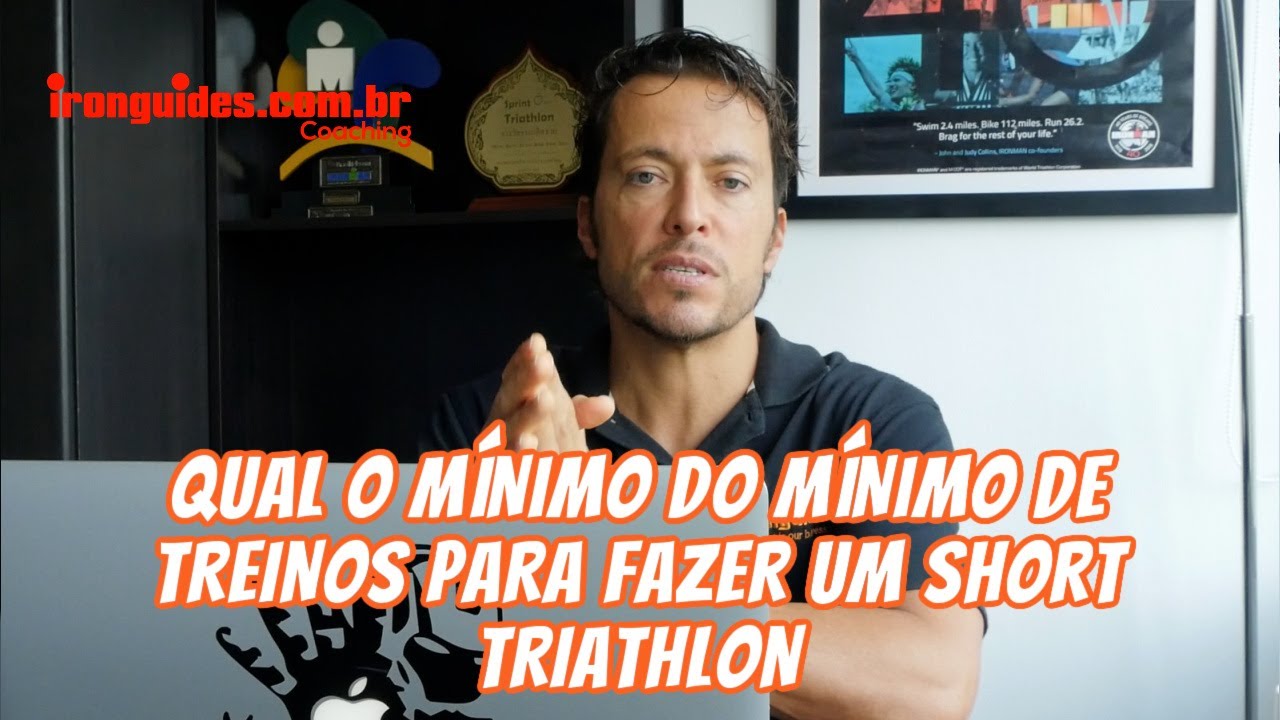 QUAL O MÍNIMO DO MÍNIMO DE TREINOS PARA FAZER UM SHORT TRIATHLON