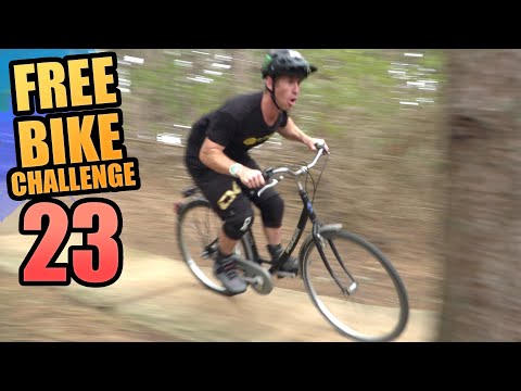 THE FREE BIKE CHALLENGE - PART 23 - LADIES BIKE SHREDDING