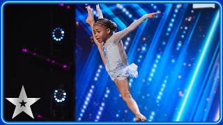 An IMMACULATE performance from 7-year-old Skylar Blu | Unforgettable Audition | Britain's Got Talent