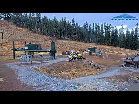 Dodge Ridge webcam — Base Area (6,600 ft)