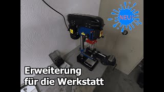Neues Werkzeug für die Werkstatt | Scheppach Tischbohrmaschine DP16VLS