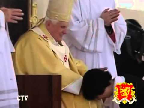 Uznanie Arabskiej chrześcijanki dla następcy św. Piotra (Benedykta XVI)