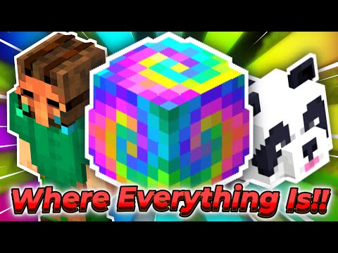 How To Find EVERYTHING On Galatea!!! | Hypixel SkyBlock Tutorial