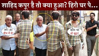 Shahid Kapoor Pushed Out by Old Man from His Way While He Was Busy Taking Selfie wid Fans
