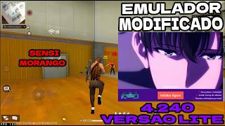 O MELHOR EMULADOR MSI LITE PC FRACO 🔥VERSAO 4.240.15.5318 MELHOR SENSI + FREE FIRE V7A + DESEMPENHO🚀