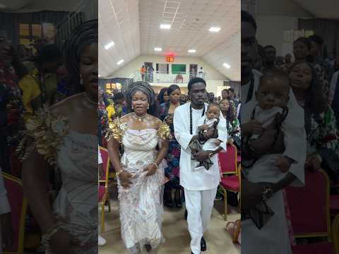 Taking bundle of joy to the body of Christ 🥰#family #couples #babydedication
