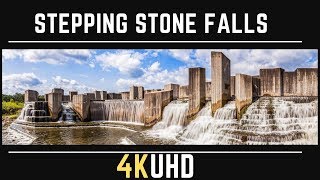 Stepping Stone Falls | Waterfall | 4k | Drone | Footage