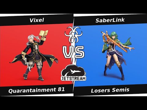 Quarantainment 81 Losers Semis - Vixel (Robin) Vs SaberLink (Byleth) - SSBU