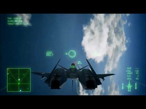 [Rare Dialogue] Ace Combat 7 - [Mission 1] Golem 3 compliments new rookie, Trigger